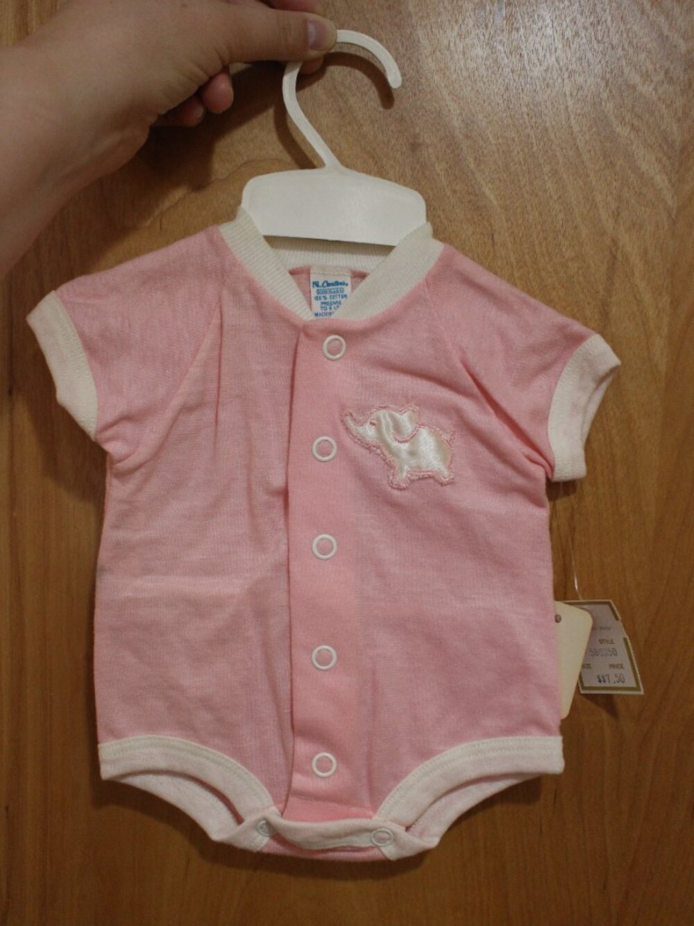 Vintage Carter's Preemie Onesie